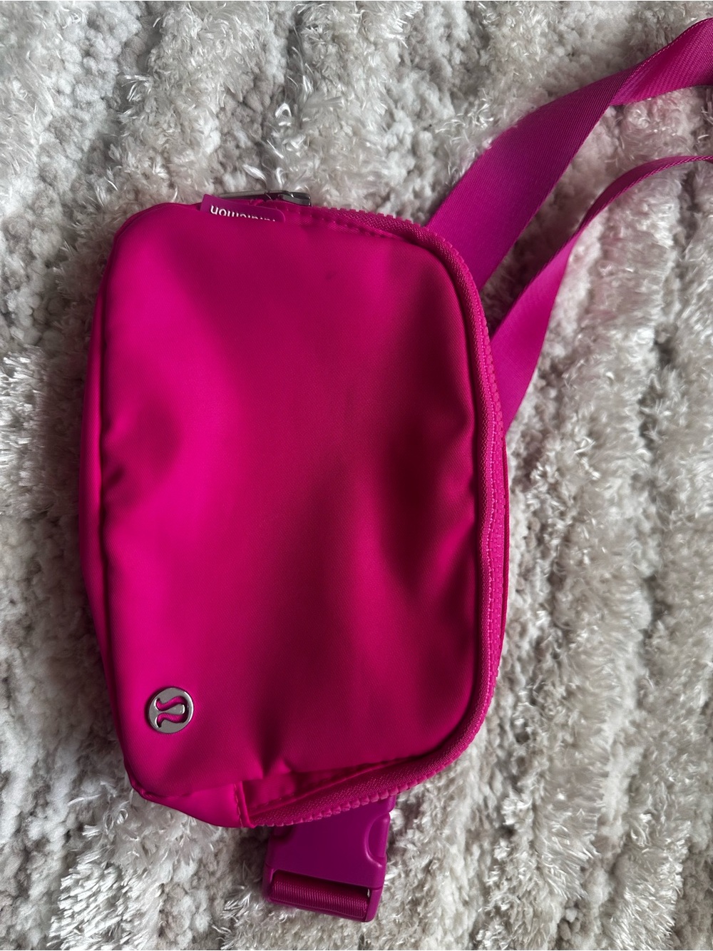 lululemon athletica Bright Pink Crossbody Belt Bag